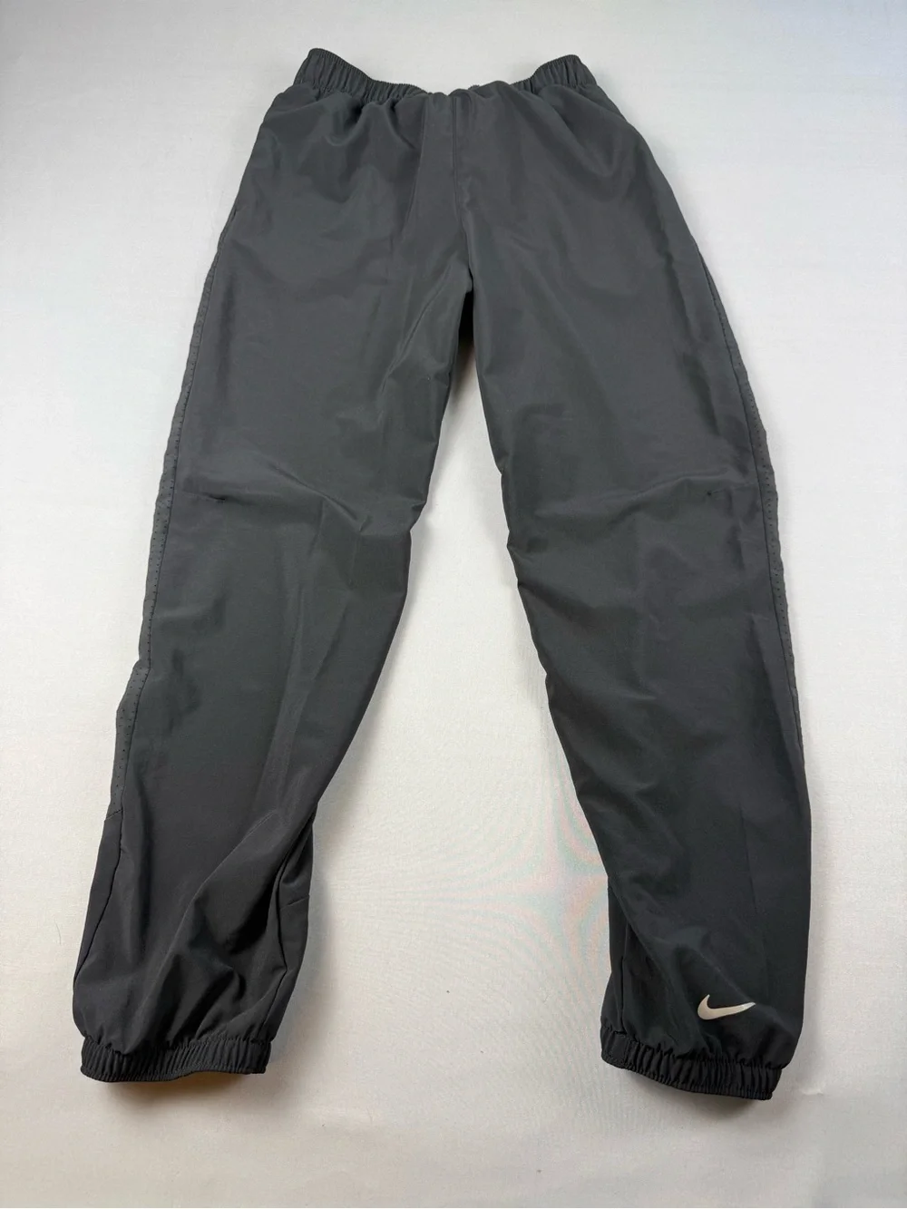 Nike Dri-FIT Youth Large Gray Athletic Jogger Pants Unisex